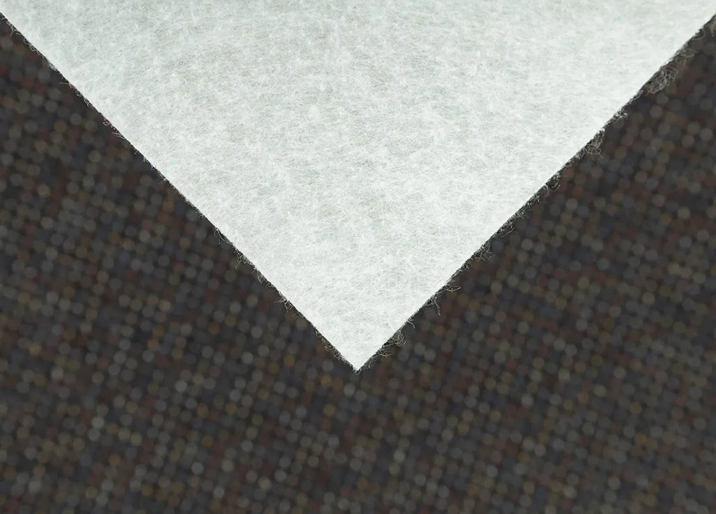 Betap, Metrážny koberec Virtuose 78, na mieru, šíře 4m, čierna, filc, chodba / predsieň