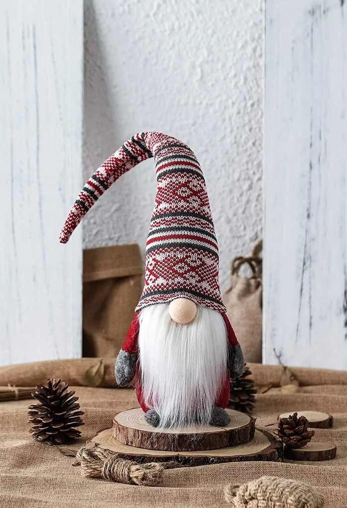 Tutumi Tutumi, vianočný trpaslík 50cm Mario YX016, červená, CHR-00569