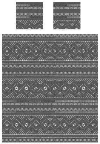 Ruhhy 22598 Deka 160 x 200 cm + 2 x obliečka na vankúš, sivá