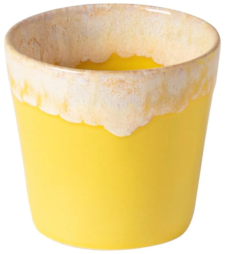 Žltá/biela kameninová šálka 210 ml Grespresso – Costa Nova