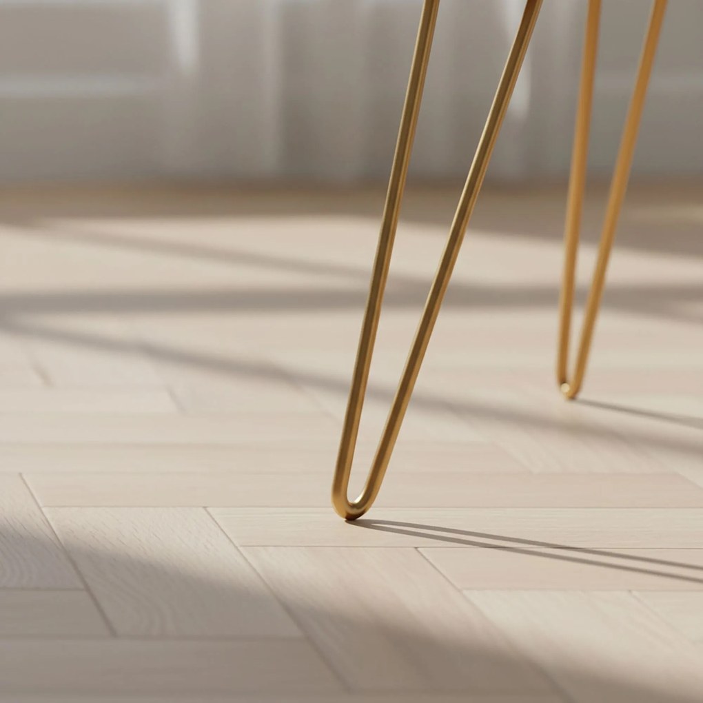 Taburet Dotty béžový