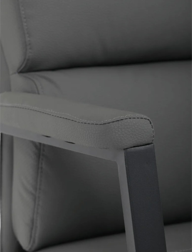 Kancelárska stolička KA-D8104 GREY Farba: Sivá