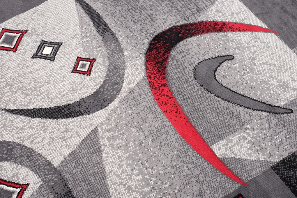 TA Koberec 4596A TMAVO SIVÁ LACNÁ PP CRM Rozmer: 160x230 cm