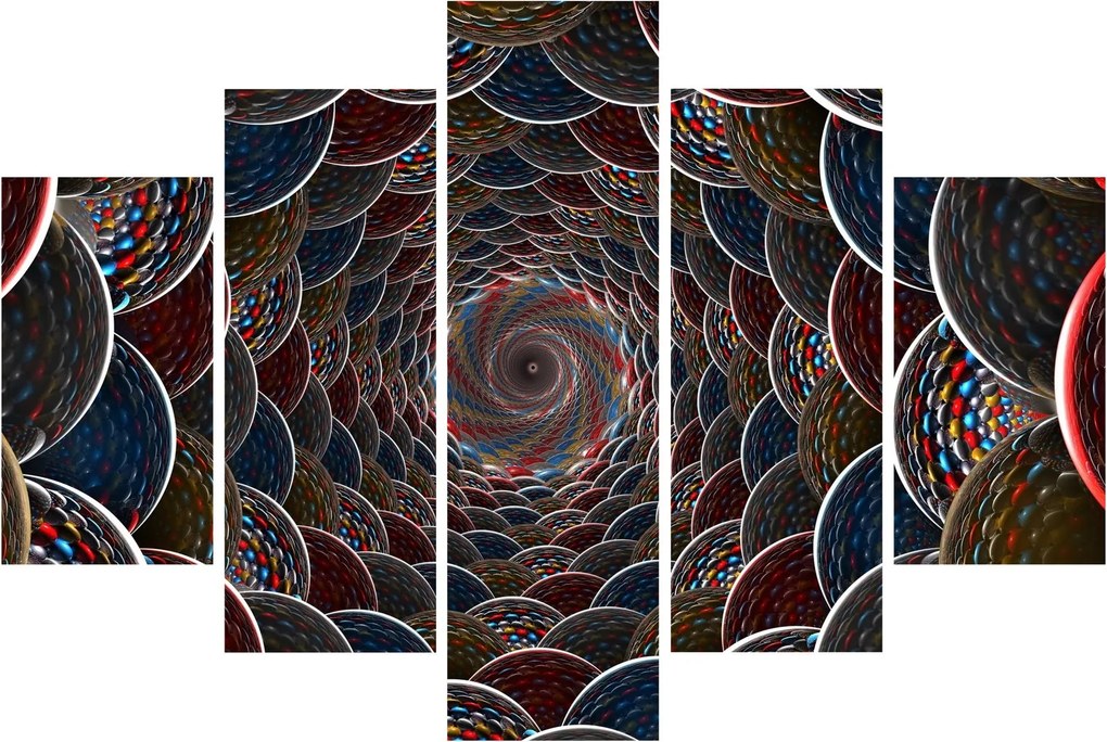 Obraz - Vír (150x105 cm)