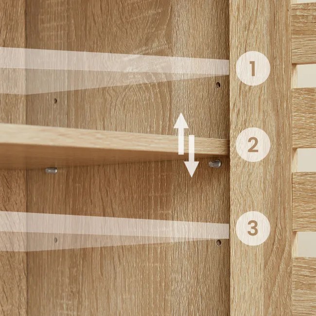 Skrinka pod umývadlo OSKAR BBK004B11 hnedá