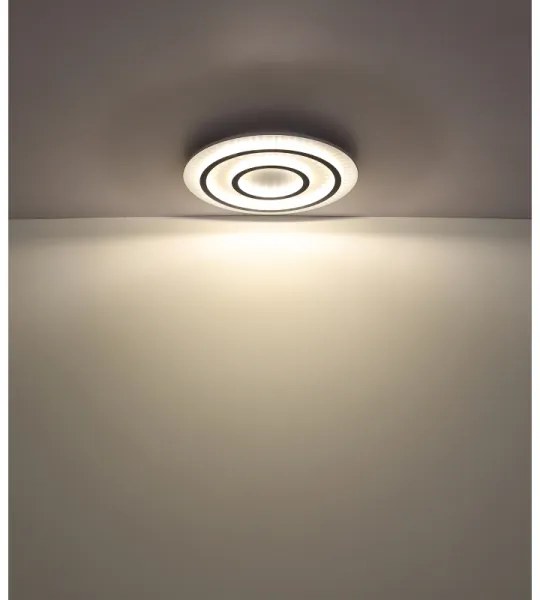 Globo 48042-60W - LED stmievateľné stropné svietidlo JAYDEN 60W/230V pr. 55 cm biela + DO