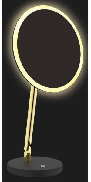 Deante ADI_Z812-LED Kúpeľňové nabíjateľné kozmetické zrkadlo SILIA LED/5V 5000mAh 2700-6500K IP44