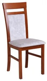 Jedálenská stolička MILANO 6 Biela Tkanina 1X