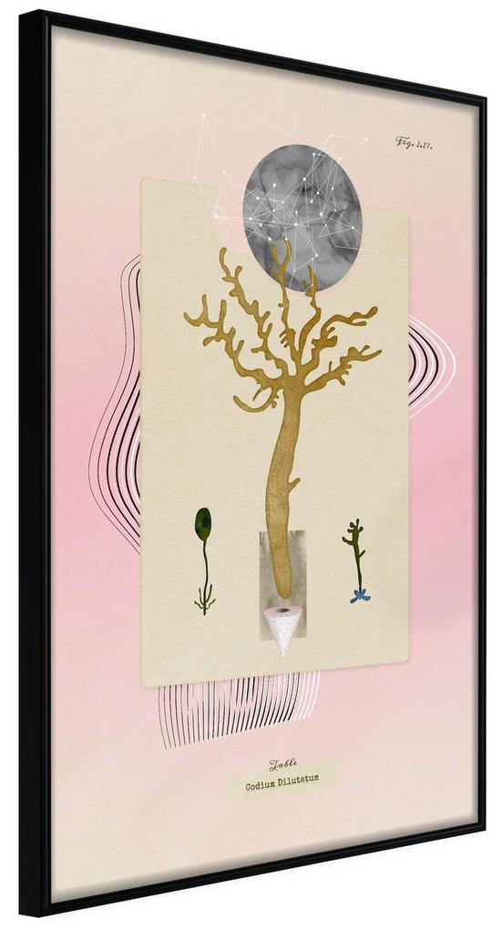 Artgeist Plagát - Unusual Plant [Poster] Veľkosť: 20x30, Verzia: Zlatý rám s passe-partout