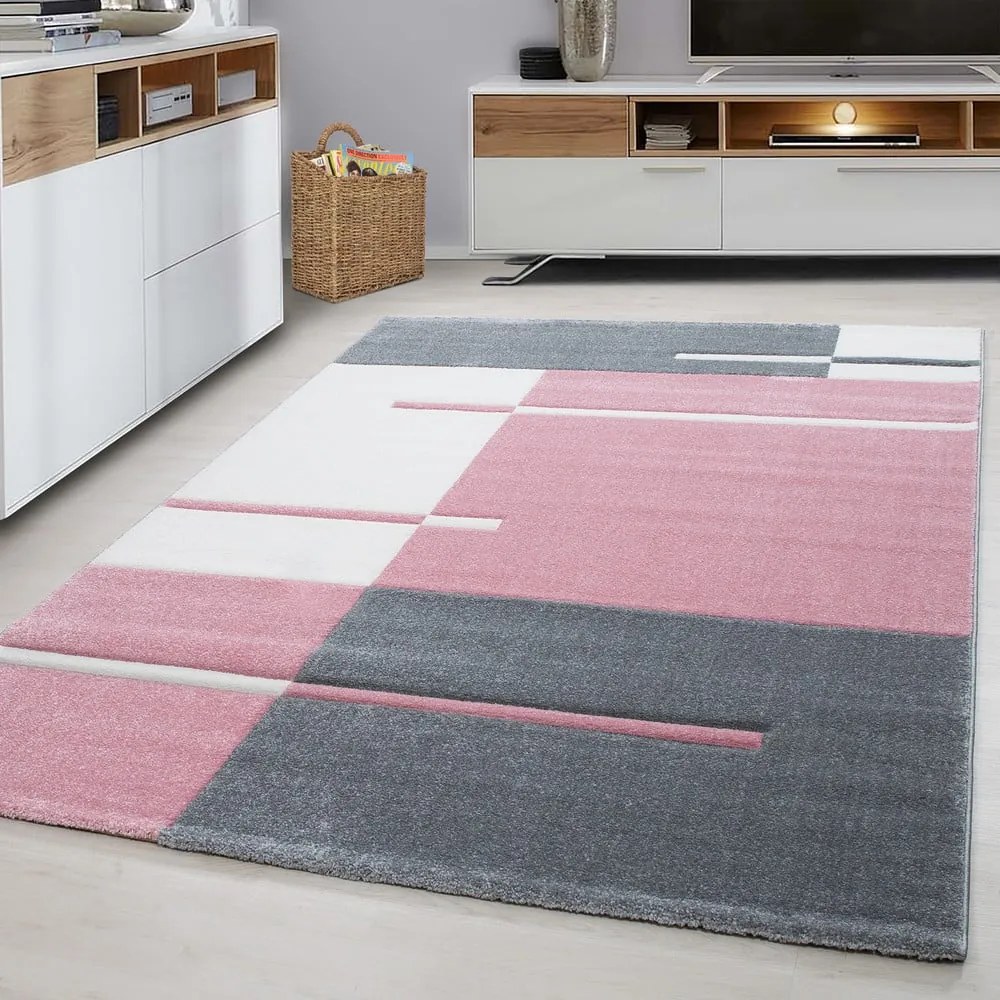 Ružovo-sivý koberec 160x230 cm Hawaii – Ayyildiz Carpets