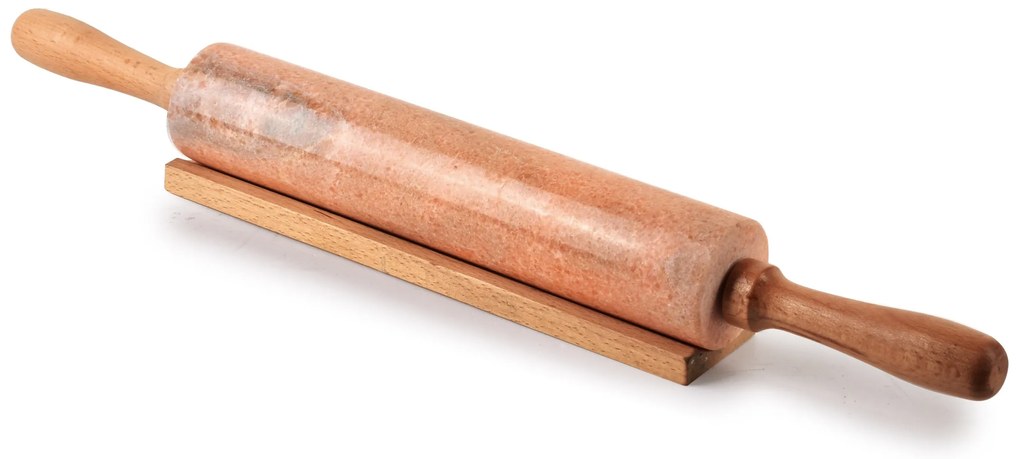 Kuchyňský váleček MODERN KITCHEN 46x5,5 cm kámen/dřevo