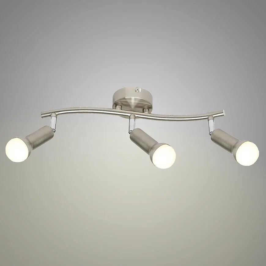 Stropné bodové svietidlo ARC 93-63465 satén/nikel LS3