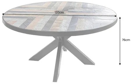 Jedálenský stôl okrúhly Stone 45672 Ø120cm Kameň  - Komfort-nábytok