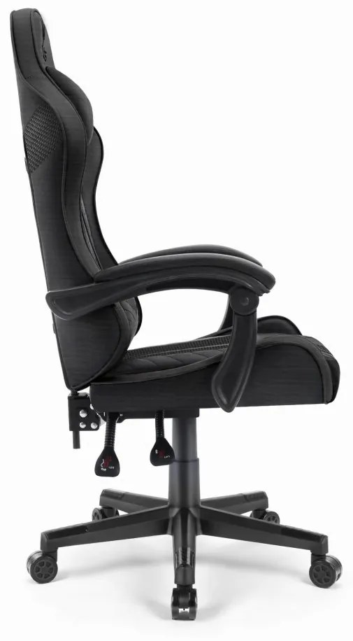 Čierne herné kreslo 1004 BLACK