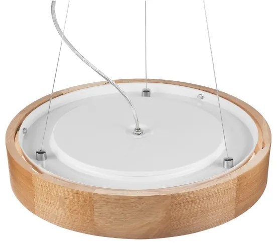 Luster na lanku OAK 3xE27/60W/230V dub ø 47,5 cm