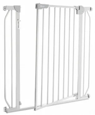 Lionelo - Bezpečnostná zábrana TRUUS SLIM LED 1xAAA sivá