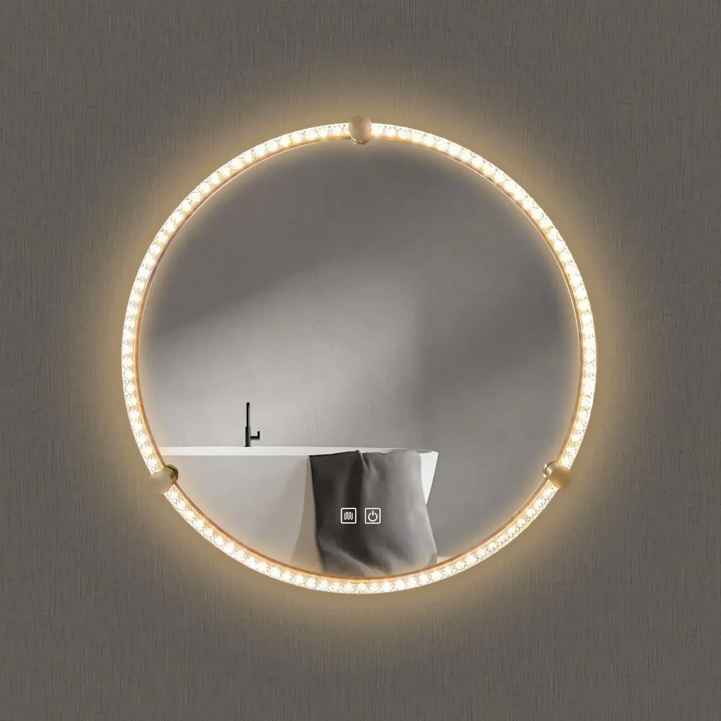 Tutumi Tutumi, okrúhle LED zrkadlo 70cm BL805, HOM-06911