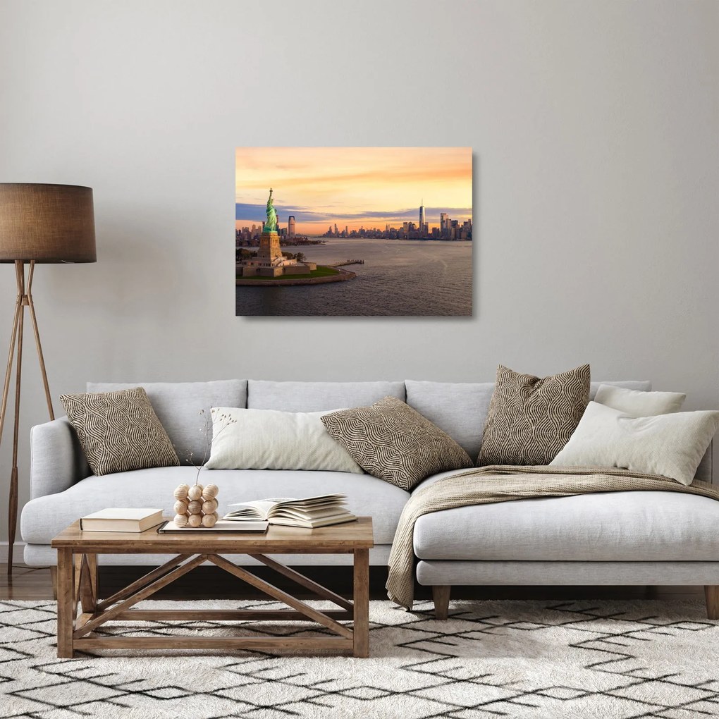 Sklenený obraz - New York city (70x50 cm)