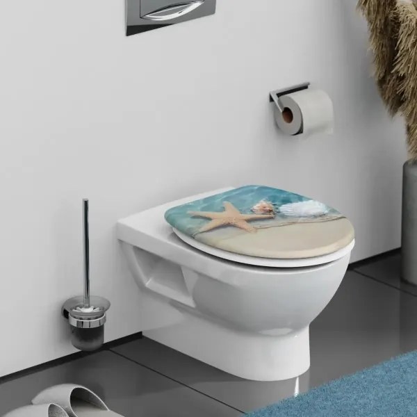 Schütte 82196 - WC sedátko BEACH s funkciou SoftClose, duroplast