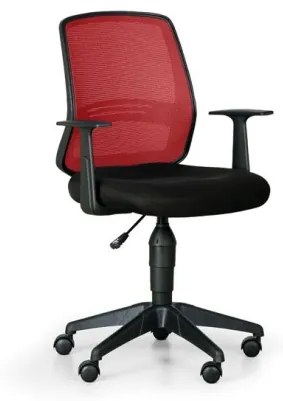 Kancelárska stolička EKONOMY, červená