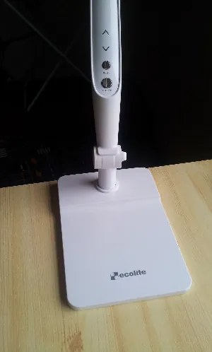 Lampa stolná LED, 10W, podstava + úchyt, biela