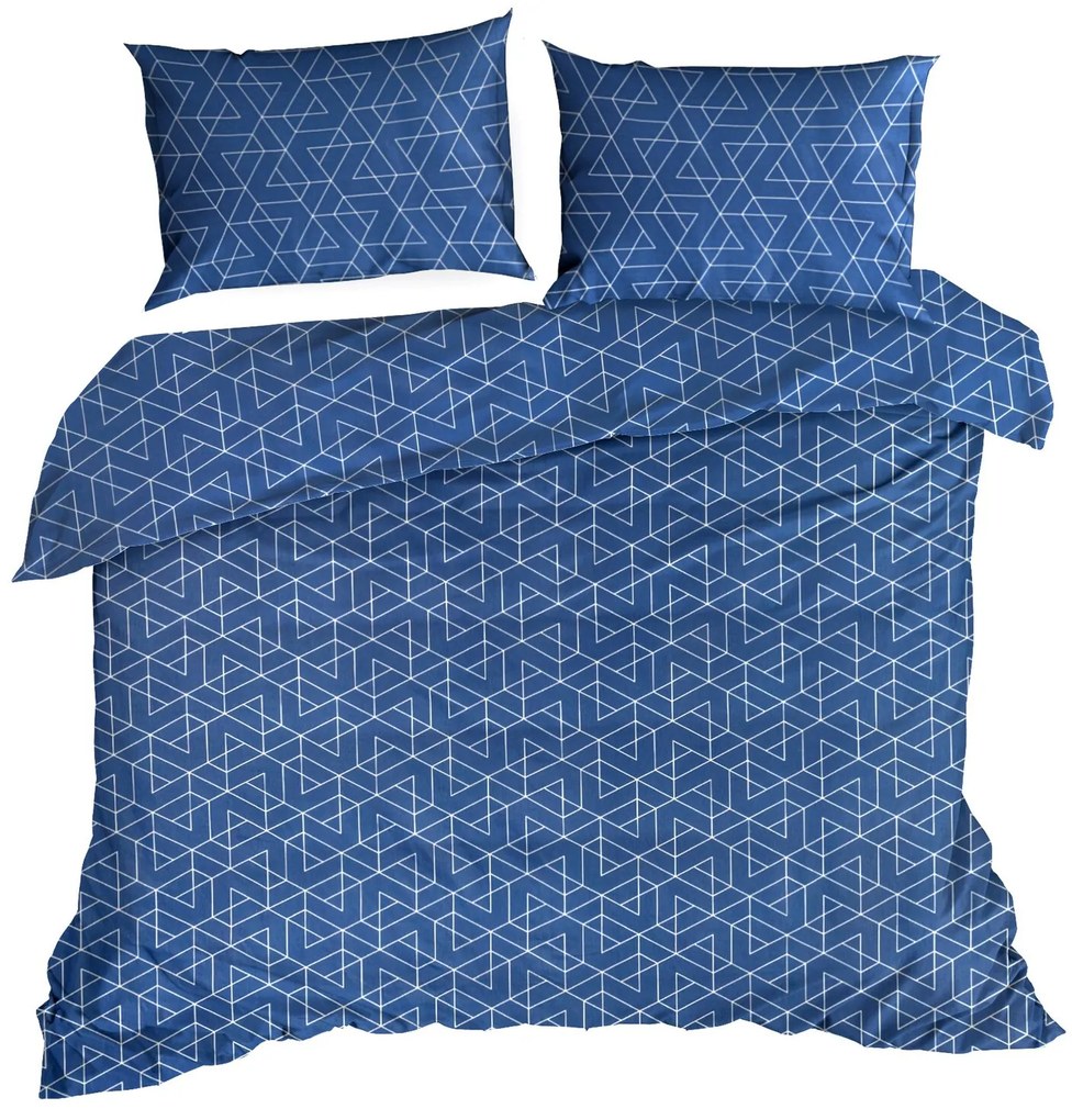 RENFORCÉ OBLIEČKY ADA 4D 200X220 CM, 2 KS 70X80 CM VZOROVANÉ