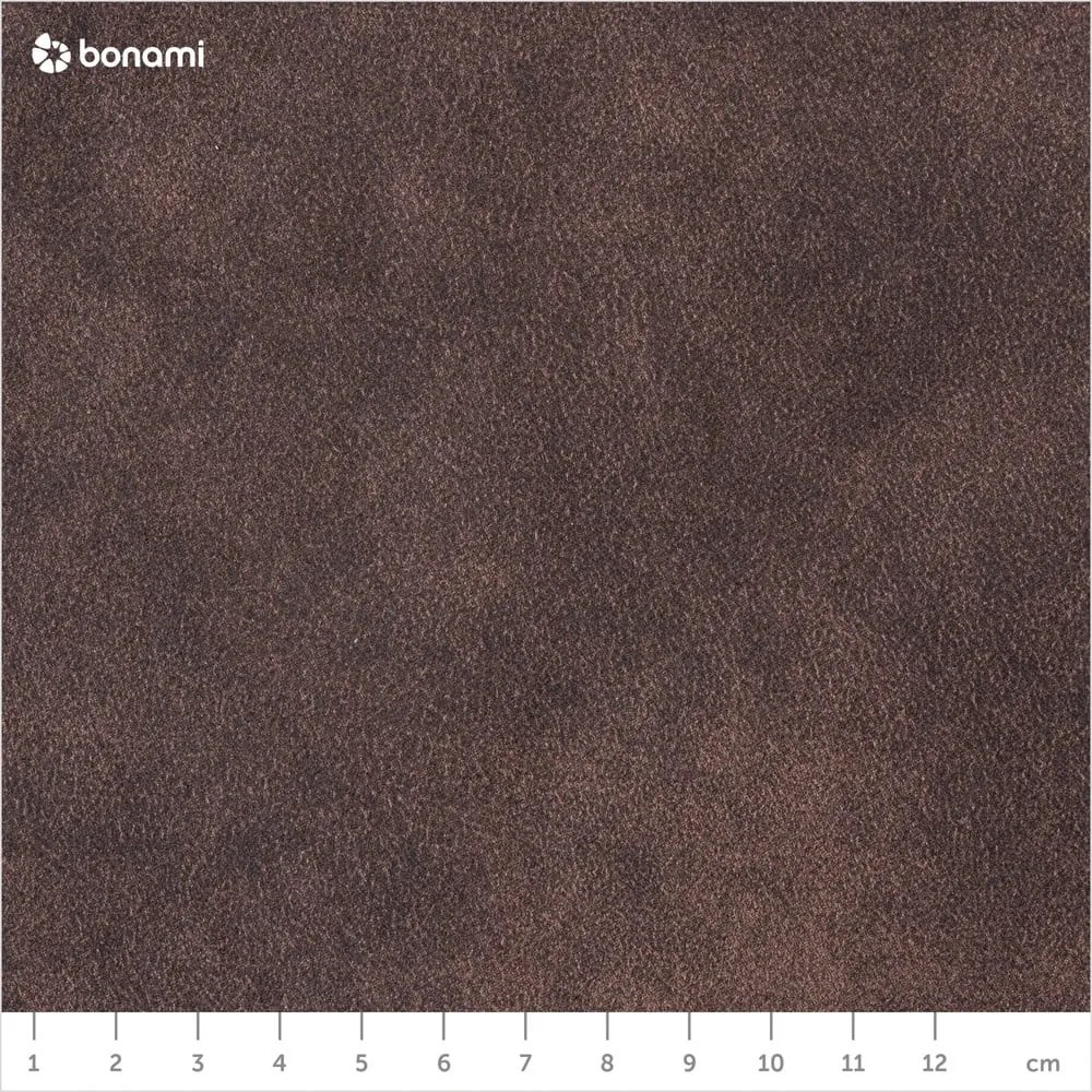 Tmavohnedá pohovka z imitácie kože 175 cm Hamburg – Scandic