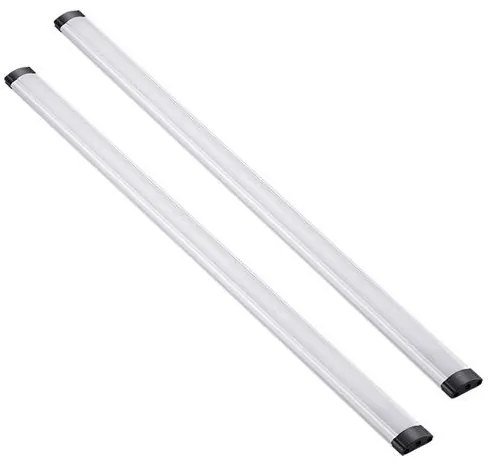 SOLIGHT Sada stmievateľného osvetlenia LED, dotykové ovládanie, 2x5W, 4100K, 50cm