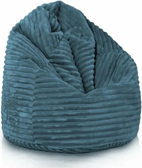 Sedací vak Bag Sako XL stripe - Čierna