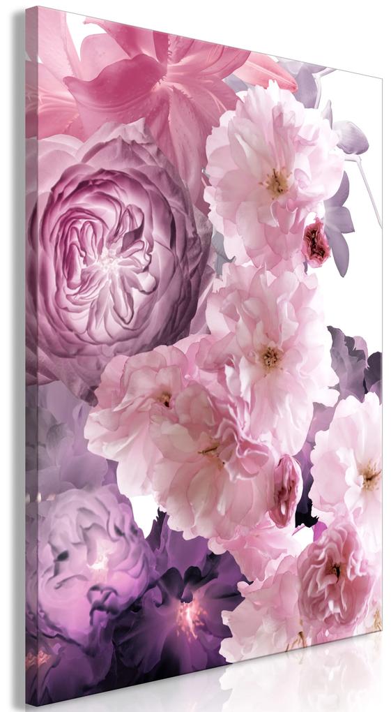 Artgeist Obraz - Fan of Flowers (1 Part) Vertical Veľkosť: 80x120, Verzia: Na talianskom plátne
