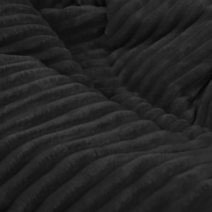 Sedací vak Bag Sako L Stripe Farba: Biely