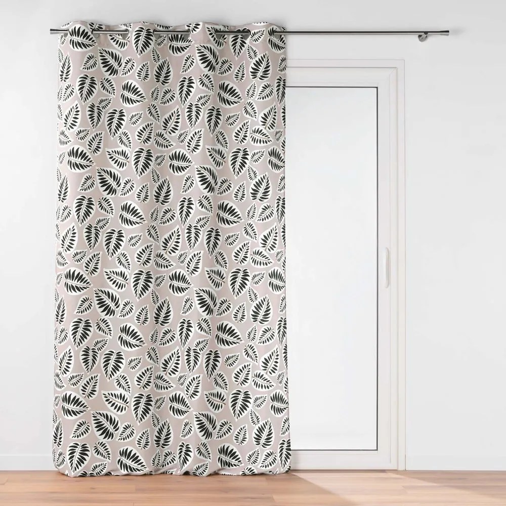 Čierny/béžový záves 140x260 cm Alma – douceur d'intérieur