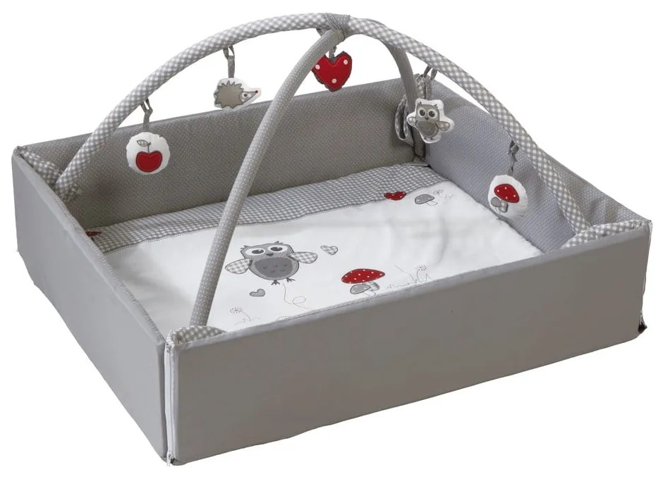 Sivá detská hracia podložka 75x85 cm Adam &amp; Eule – Roba