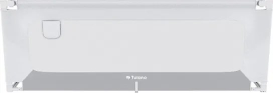 Bezpečnostná zábrana na posteľ Cover 40 biela / sivá 200 cm