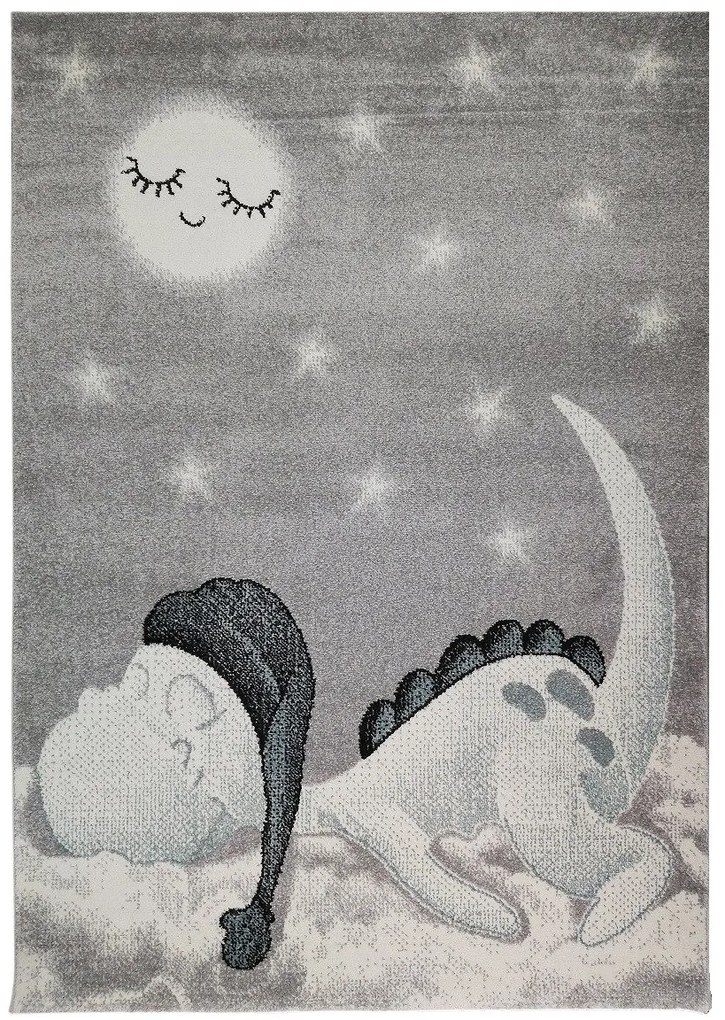 Kusový koberec Bambi 840 blue, 80x150, modrá, detská izba, Ayyildiz