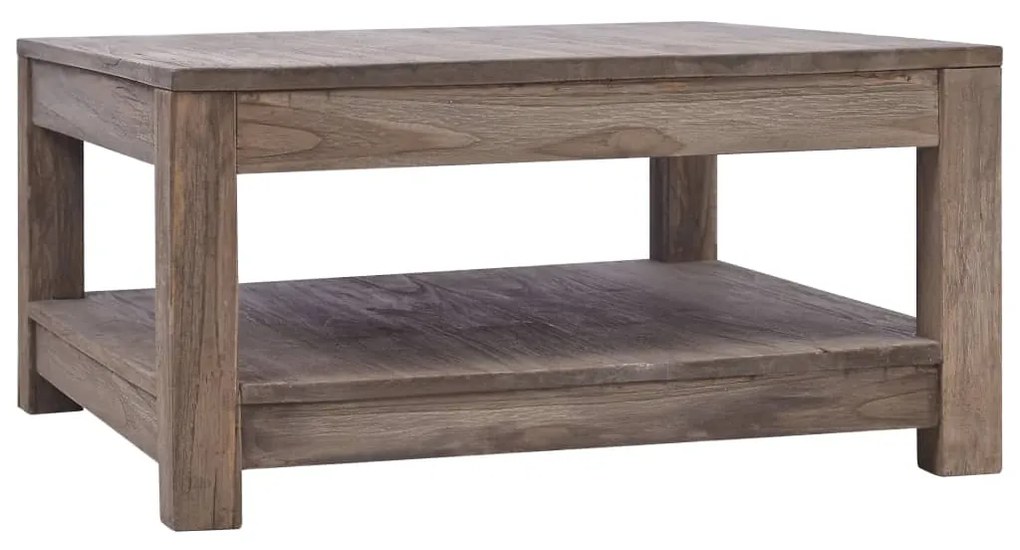 vidaXL Konferenčný stolík 68x68x35 cm masívne teakové drevo