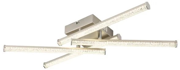 Globo 67346-24 - LED Stropné svietidlo KIRINA LED/24W/230V 4000K matný chróm