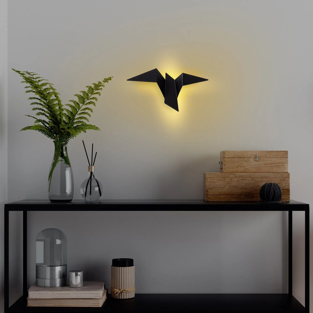 Nástěnné LED svítidlo Pacali M černé