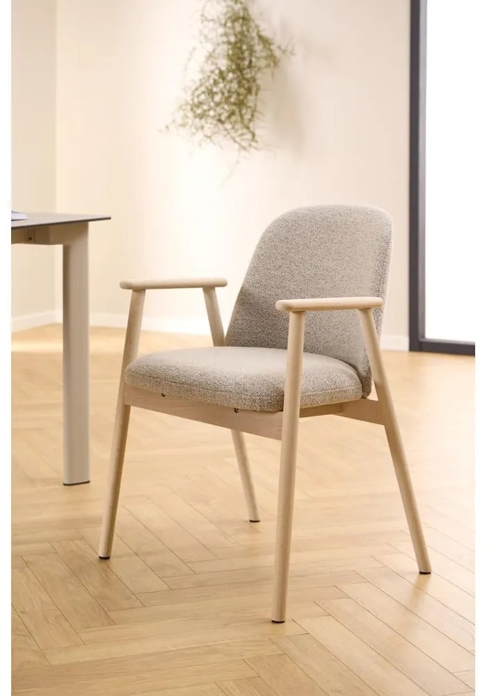 Béžová jedálenská stolička Leo – Actona
