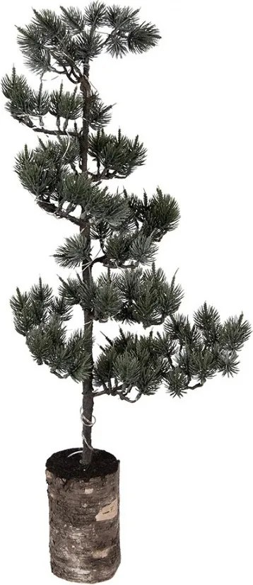 Dekoratívny svietiaci ihličnatý stromček na podstavci Bonsai Tree LED M - 28*20*75 cm / 3*AAA