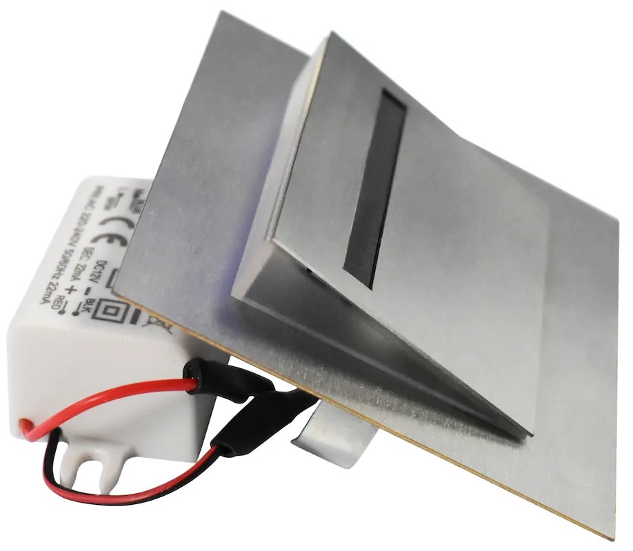 Schodiskové LED svietidlo Fero, 1x LED 0,6w, 3000k, s