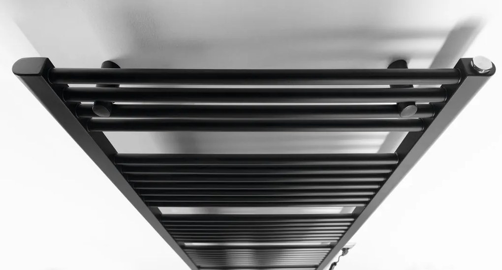 Aqualine Aqualine, DIRECT-E elektrické vykurovacie teleso, rovné, 600x1680 mm, 800 W, čierna, ILE66TB