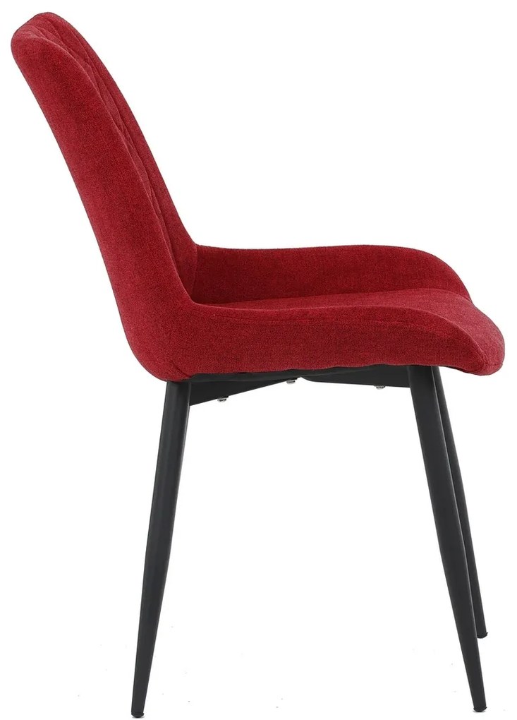 Sada jedálenských stoličiek DCL-218 RED2, 4 ks
