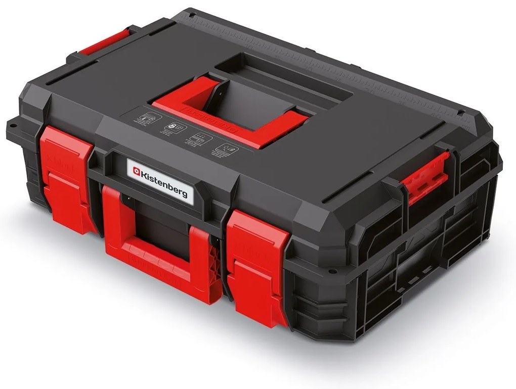 Kistenberg Kufor na náradie X BLOCK PRE čierny 546x380x194