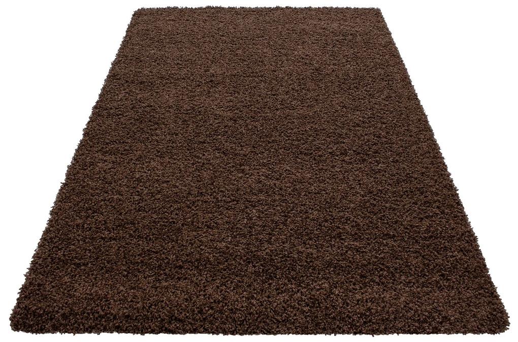 Ayyildiz Kusový koberec LIFE 1500, Hnedá Rozmer koberca: 100 x 200 cm