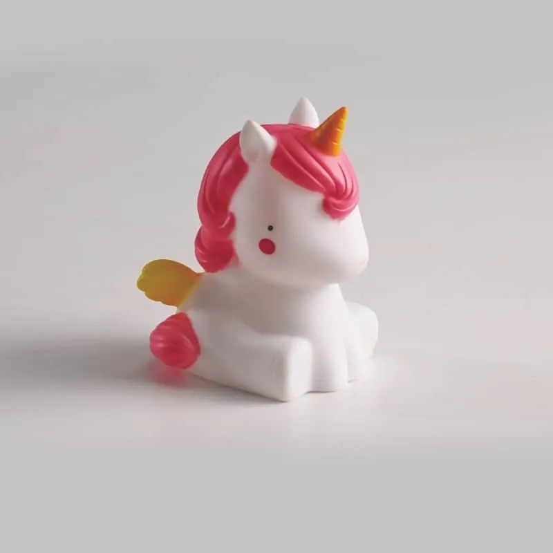 ACA Lighting LED detské svietidlo jednorožec, 3xLR44, IP20, X0719787