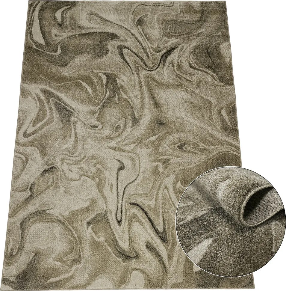 Koberec Wenus 7773 BEIGE – béžový s abstraktným vzorom Rozmer: 200x290 cm