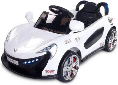 TOYZ Elektrické autíčko Toyz Aero 2 motory/2 rýchlosti - biele