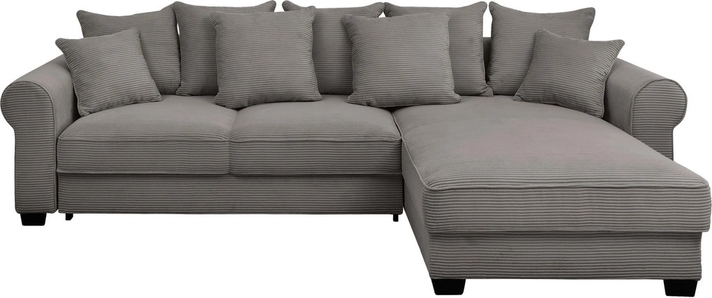 XXXLutz ROHOVÁ SEDAČKA, textil, hnedá MID.YOU - Sedačky - 002220047328