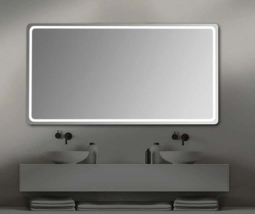 Sapho Sapho, NYX LED podsvietené zrkadlo 500x700mm, NY050